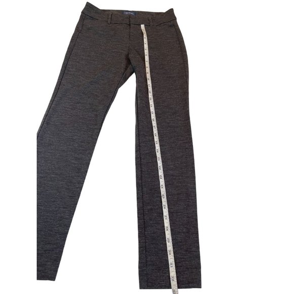 Old Navy Womens Pixie Skinny Ankle Pants High-Waisted Dark Heathered Gray SZ W29 - Picture 4 of 8
